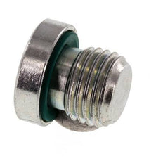 Plug M14 X 1.5 Steel FKM with Internal Hex 400bar (5620.0psi) [2 Pieces]