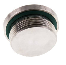 Tapón M42 X 2 Acero inoxidable FKM con hexágono interior 250bar (3512,5psi)