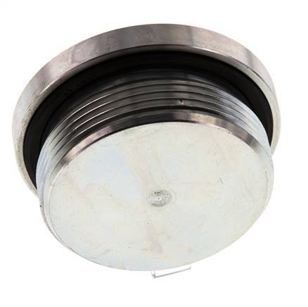 Tapón M48 X 2 Acero NBR con hexágono interior 250bar (3512.5psi)