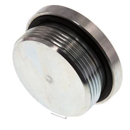 Tapón M48 X 2 Acero NBR con hexágono interior 250bar (3512.5psi)