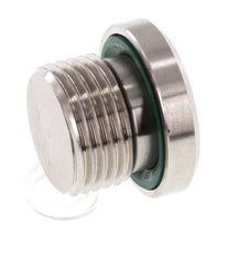 Tapón M18 X 1,5 Acero inoxidable FKM con hexágono interior 400bar (5620,0psi)