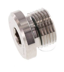Tapón M18 X 1,5 Acero inoxidable FKM con hexágono interior 400bar (5620,0psi)