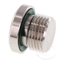 Tapón M18 X 1,5 Acero inoxidable FKM con hexágono interior 400bar (5620,0psi)