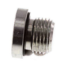 Plug M16 X 1.5 Steel NBR with Internal Hex 400bar (5620.0psi) [2 Pieces]