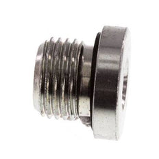 Plug M16 X 1.5 Steel NBR with Internal Hex 400bar (5620.0psi) [2 Pieces]