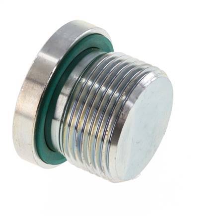 Tapón M24 X 1,5 Acero FKM con hexágono interior 400bar (5620,0psi)