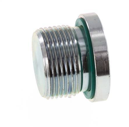 Tapón M24 X 1,5 Acero FKM con hexágono interior 400bar (5620,0psi)