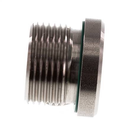 Tapón M22 X 1,5 Acero inoxidable FKM con hexágono interior 400bar (5620,0psi)
