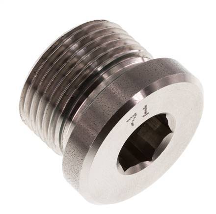 Tap n M22 X 1 5 Acero Inoxidable FKM Con Hex gono Interior 400bar 562 tap-n-m22-x-1-5-acero-inoxidable-fkm-con-hex-gono-interior-400bar-562