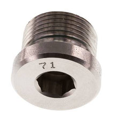 Tapón M22 X 1,5 Acero inoxidable FKM con hexágono interior 400bar (5620,0psi)