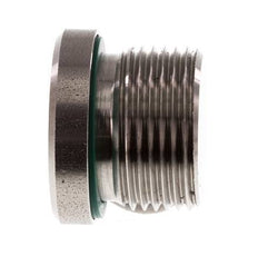 Tapón M22 X 1,5 Acero inoxidable FKM con hexágono interior 400bar (5620,0psi)