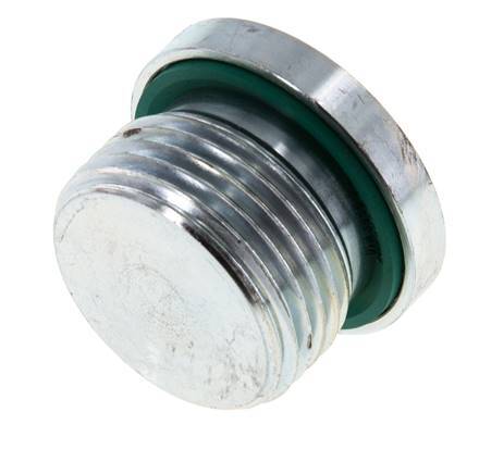 Tapón M27 X 2 Acero FKM con hexágono interior 400bar (5620.0psi)