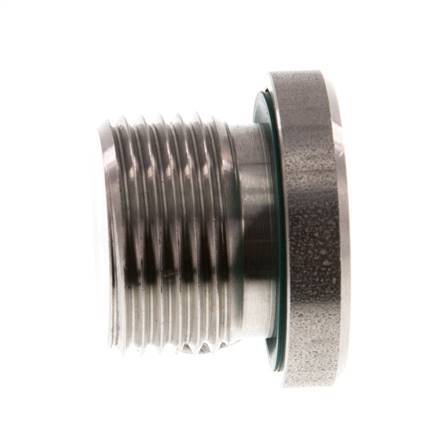 Tapón M20 X 1,5 Acero inoxidable FKM con hexágono interior 400bar (5620,0psi)