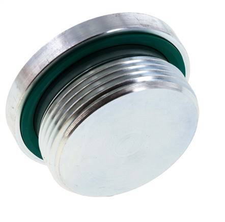 Tapón M42 X 2 Acero FKM con hexágono interior 250bar (3512.5psi)