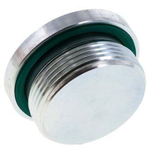 Tapón M42 X 2 Acero FKM con hexágono interior 250bar (3512.5psi)