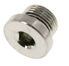 Plug M18 X 1.5 Steel NBR with Internal Hex 400bar (5620.0psi) [2 Pieces]