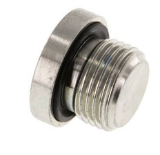 Plug M18 X 1.5 Steel NBR with Internal Hex 400bar (5620.0psi) [2 Pieces]