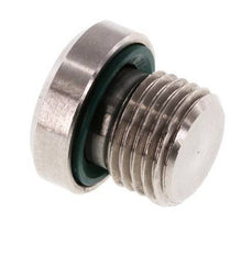 Tapón M10 X 1 Acero inoxidable FKM con hexágono interior 400bar (5620,0psi)