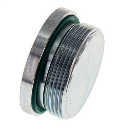 Tapón M48 X 2 Acero FKM con hexágono interior 250bar (3512.5psi)