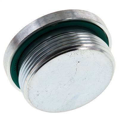 Tapón M48 X 2 Acero FKM con hexágono interior 250bar (3512.5psi)