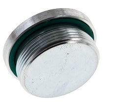 Tapón M48 X 2 Acero FKM con hexágono interior 250bar (3512.5psi)