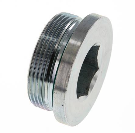 Tapón M48 X 2 Acero FKM con hexágono interior 250bar (3512.5psi)