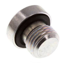 Plug M10 X 1 Steel NBR with Internal Hex 400bar (5620.0psi) [5 Pieces]