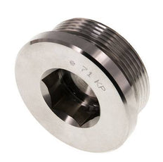 Tapón M48 X 2 Acero inoxidable FKM con hexágono interior 250bar (3512,5psi)