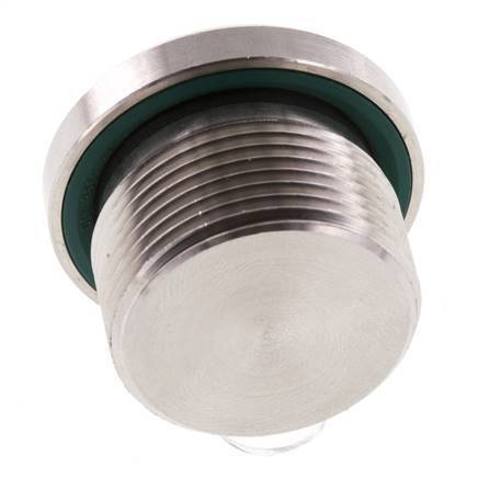Tapón M26 X 1,5 Acero inoxidable FKM con hexágono interior 400bar (5620,0psi)