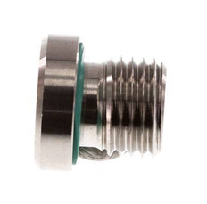 Plug M14 X 1.5 Stainless steel FKM with Internal Hex 400bar (5620.0psi)