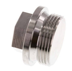 Tapón G1 1/4'' Acero inoxidable con collar y hexágono exterior 40bar (562,0psi)