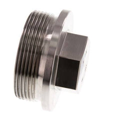 Tapón G2'' Acero inoxidable con collar y hexágono exterior 40bar (562,0psi)