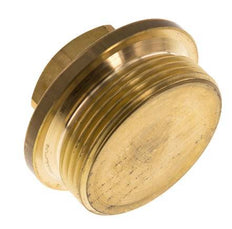 Plug G1 1/2'' Brass with Collar and External Hex 16bar (224.8psi)