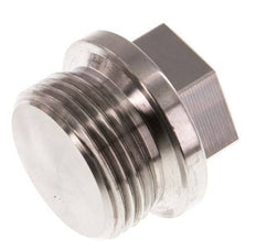 Tapón G1'' Acero inoxidable con collar y hexágono exterior 40bar (562,0psi)