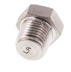Plug R1/4'' Stainless steel with External Hex 16bar (224.8psi) [5 Pieces]