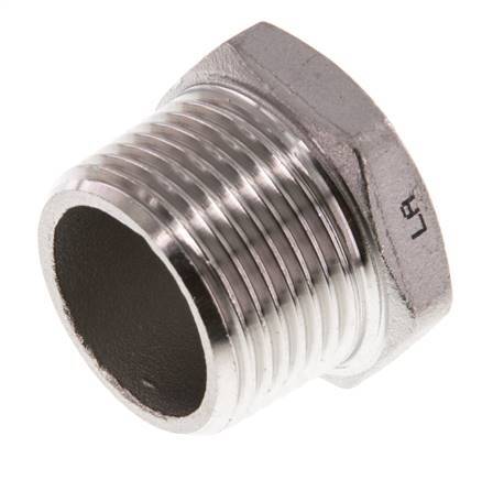 Plug R3/4'' Stainless steel with External Hex 16bar (224.8psi) [2 Pieces]
