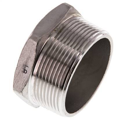 Tapón R2'' Acero inoxidable con hexágono exterior 16bar (224,8psi)