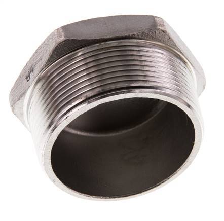 Tapón R2'' Acero inoxidable con hexágono exterior 16bar (224,8psi)