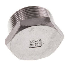 Tapón R1 1/2'' Acero inoxidable con hexágono exterior 16bar (224,8psi)