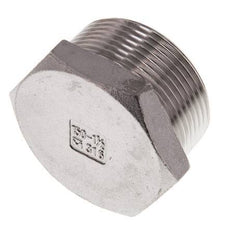 Tapón R1 1/2'' Acero inoxidable con hexágono exterior 16bar (224,8psi)