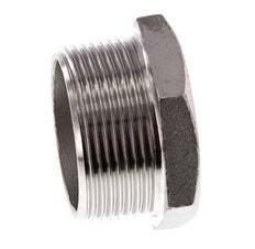 Tapón R1 1/2'' Acero inoxidable con hexágono exterior 16bar (224,8psi)