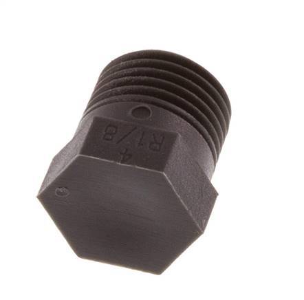 Plug R1/8'' Pa 6 with External Hex 8bar (112.4psi) [20 Pieces]