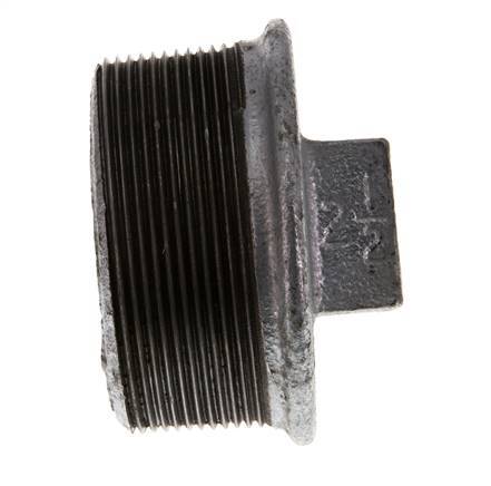 Tapón R2 1/2'' Fundición maleable con cuadradillo exterior 25bar (351.25psi)