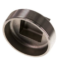 Tapón R4'' Acero inoxidable con cuadrado exterior 16bar (224.8psi)