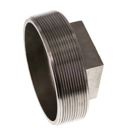 Tapón R4'' Acero inoxidable con cuadrado exterior 16bar (224.8psi)