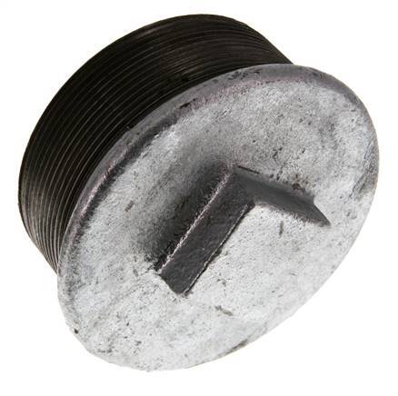 Tapón R3'' Fundición maleable con cuadrado exterior 25bar (351.25psi)