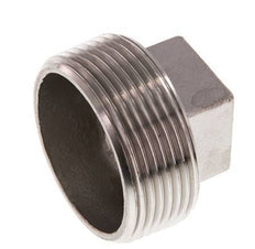 Tapón R1 1/2'' Acero inoxidable con cuadrado exterior 16bar (224.8psi)