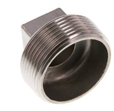 Tapón R1 1/2'' Acero inoxidable con cuadrado exterior 16bar (224.8psi)
