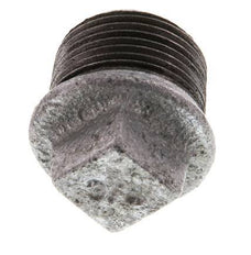 Plug R3/4'' Malleable cast iron with External Square 25bar (351.25psi) [5 Pieces]