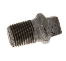Plug R1/8'' Malleable cast iron with External Square 25bar (351.25psi) [5 Pieces]